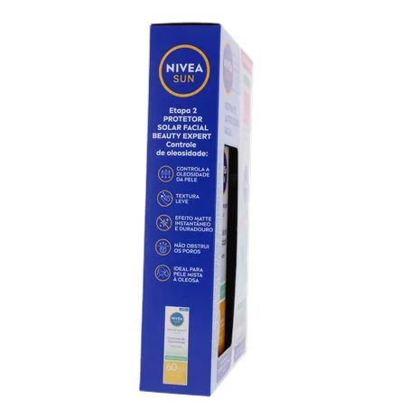 Kit nivea protetor solar fps60 50ml + água micelar 200ml 360-28