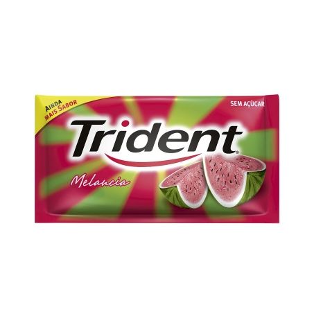 CHICLETE 5S MELANCIA TRIDENT 8G