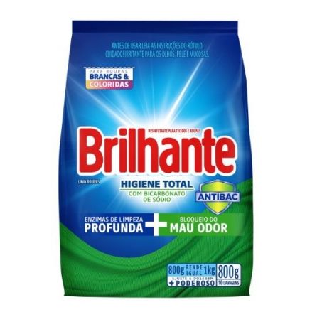 Sabao po brilhante higiene tot 800g