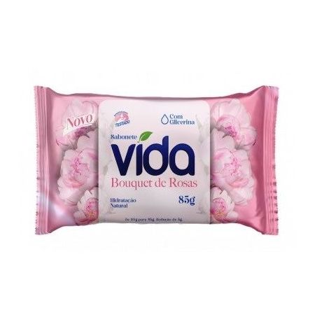 Sabonete vida bouquet de rosas 85g