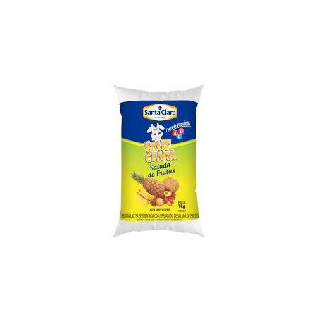 BEBIDA LACTEA SANTA CLARA SC 1 L SALADA DE FRUTA  