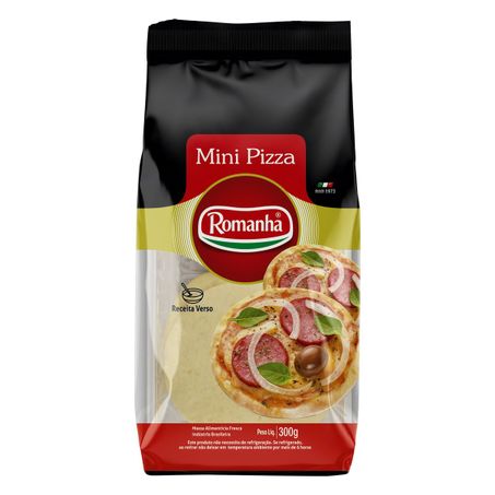 Massa para minipizza romanha