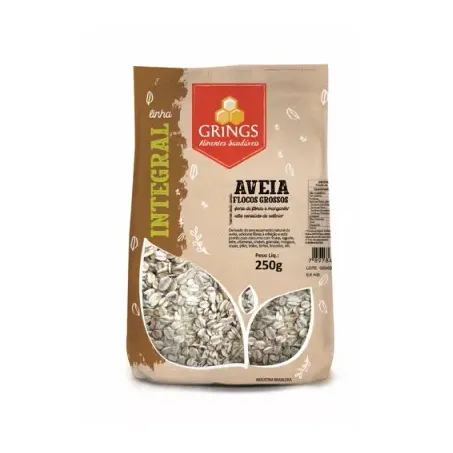 AVEIA FLOCOS GROSSOS GRINGS 250G