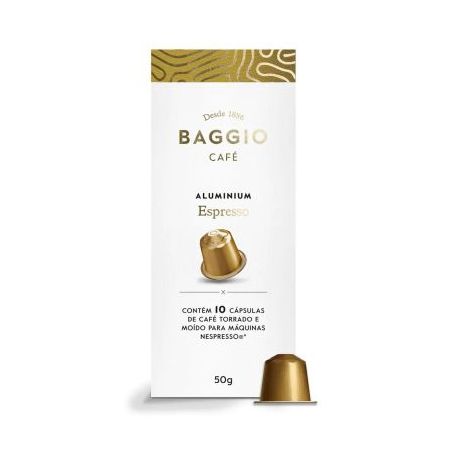 Cafe Baggio Gourmet Espresso 10 Cápsulas 50G