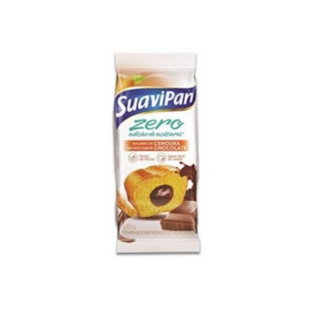 Bolinho Suavipan Light Cenoura com Chocolate Embalagem 40G