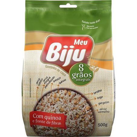 Arroz Meu Biju 8 Grâos Integral Com Quinoa 500g 
 