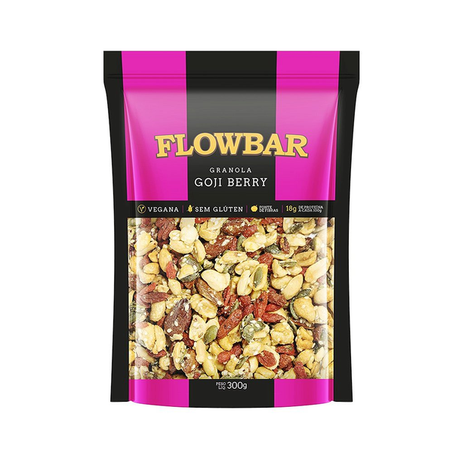 GRANOLA FLOWBAR NUTS GOJI BERRY 300G