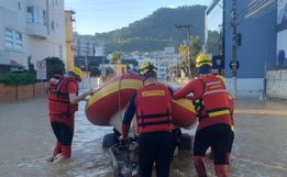 Bombeiros de São Lourenço prestam apoio em municípios afetados pelos alagamentos