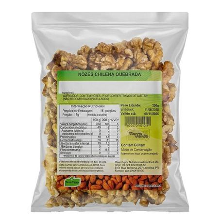 NOZES CHILENA QUEBRADA 250G