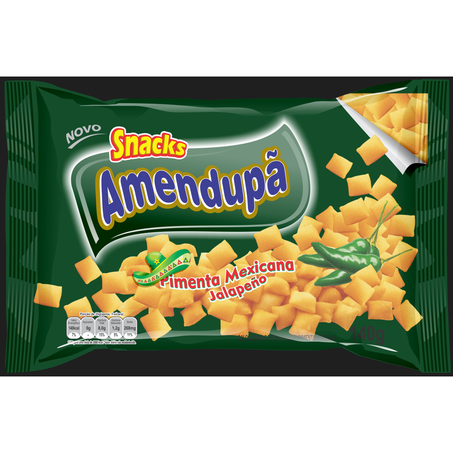 Salgadinho amendupa 140gr pimenta mexica