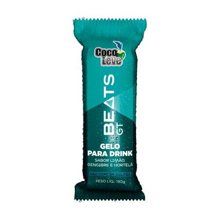 GELO LIMAO/GENGIBRE/HORTELA BEATS GT COCO LEVE 190G