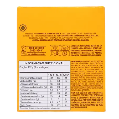 PANETTONE MINI BAUDUCCO PEDAC PANETTONE BITES 107G 360-2