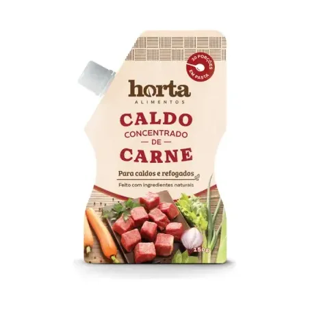 CALDO CONCENTRADO DE CARNE HORTA ALIMENTOS 150G