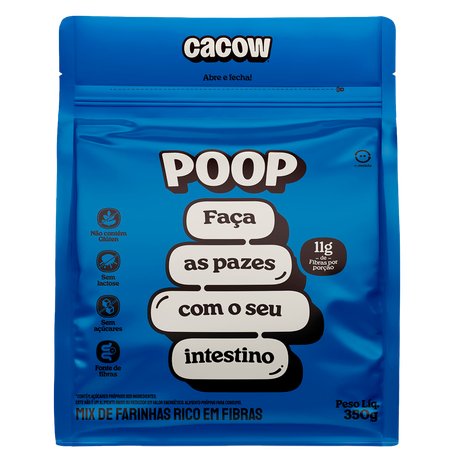 Mix de Farinhas Cacow Poop Sem Glúten 350g