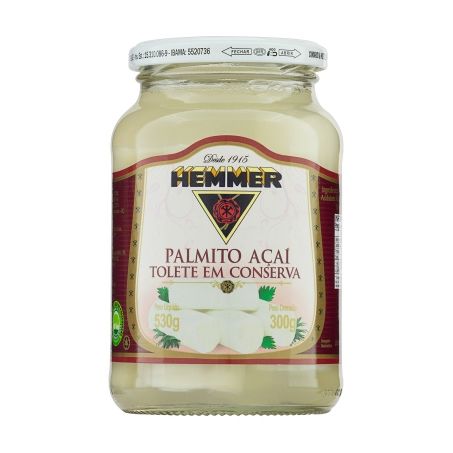 PALMITO AÇAÍ EM CONSERVA TOLETE HEMMER