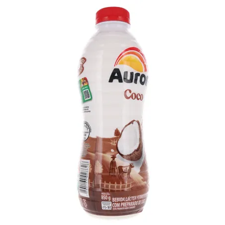 Bebida Láctea Fermentada Aurora Coco Frasco 850gr 360-32