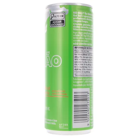BEBIDA ENERGÉTICA RED BULL MARACUJÁ/MELÃO 250ML 360-1