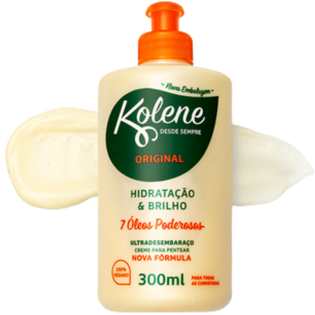 Creme pentear kolene 300ml ressecados original