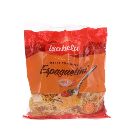 MASSA ISAELA C/OVOS ESPAGUETI 500G