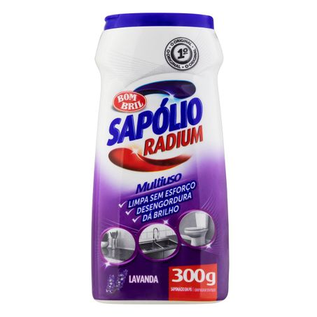 SAPONÁCEO EM PÓ SAPÓLIO RADIUM LAVANDA