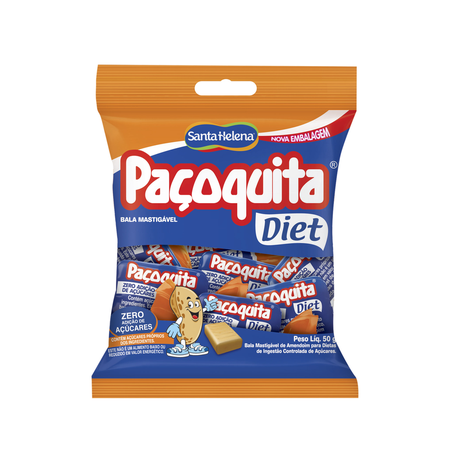 Bala Paçoquita Diet 50G