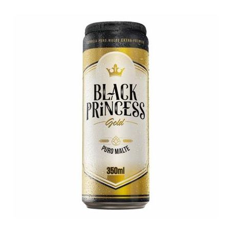 Cerveja Black Princess Gold Puro Malte 350ML