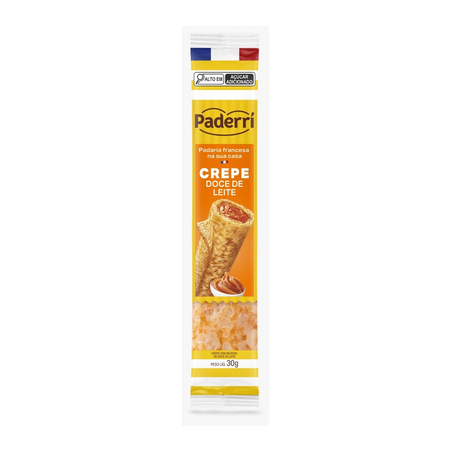 Crepe Paderri Doce de Leite 30G
