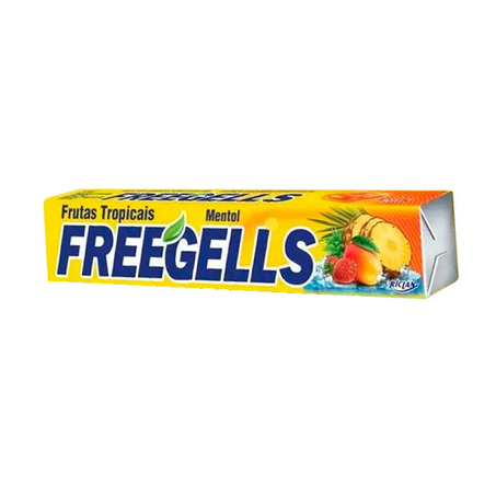 DROPS FREEGELLS FRUTAS TROPICAIS 27,9G