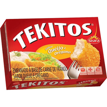 Tekitos Seara 300g - Queijo com Orégano