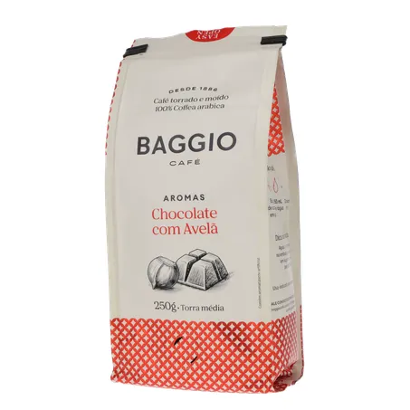Café Chocolate com Avelã Baggio 250G 360-2