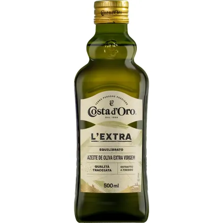 Azeite Oliva Costa d Oro 500ml Vidro Extra Virgem