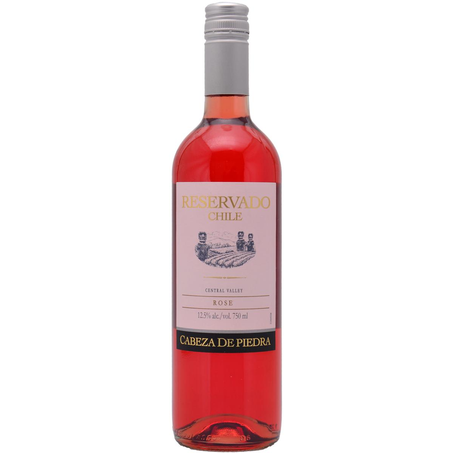 Vinho Chileno Cabeza de Piedra Reservado 750ml - Rosé