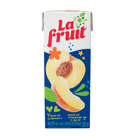 SUCO LA FRUIT 200ML PESSEGO