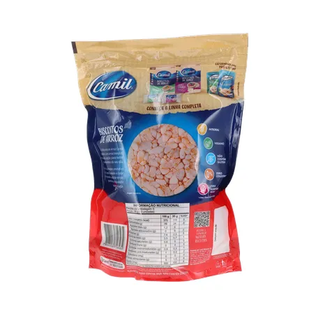 Biscoito Camil Arroz Integral Pimenta 150G 360-19