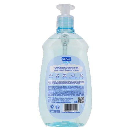SABONETE LÍQUIDO INFANTIL BARUEL BABY PELE DELICADA PUMP 400ML 360-18