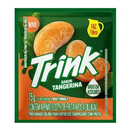 Refresco Trink Tangerina Pacote 15G 