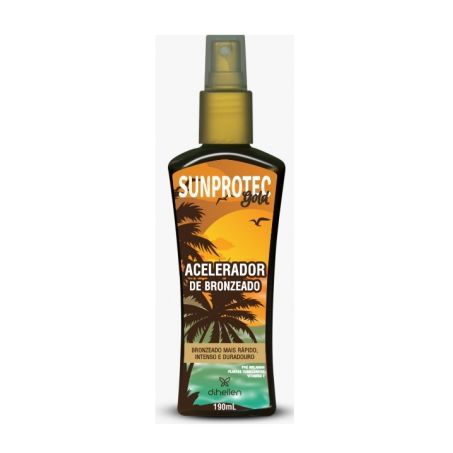 Acelerador bronzeado gold sunprotec 190ml