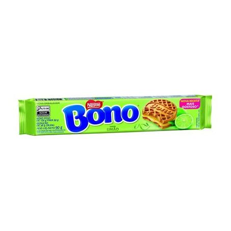 BISCOITO BONO 90G RECH LIMAO