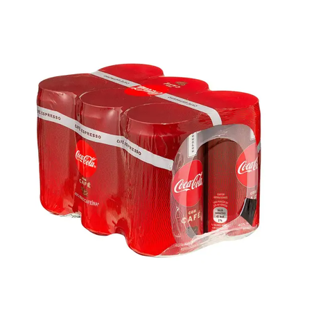 Pack refrigerante coca cafe espresso cx 6 un 220ml