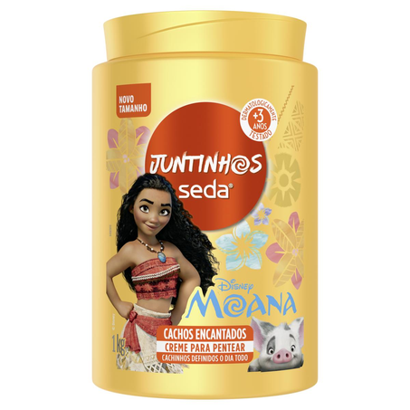 Creme para Pentear Seda 1kg - Juntinhos - Moana