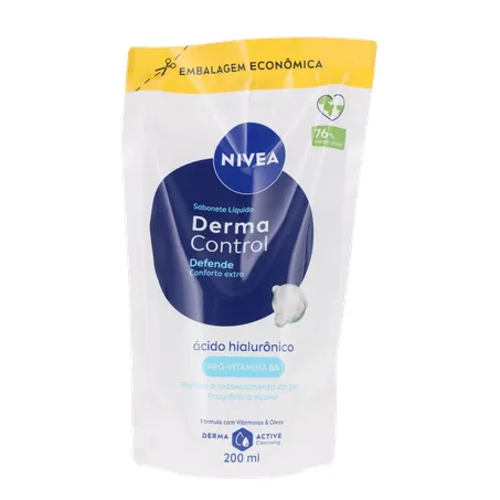 Sabonete liq nivea derma control rf 200ml 360-0