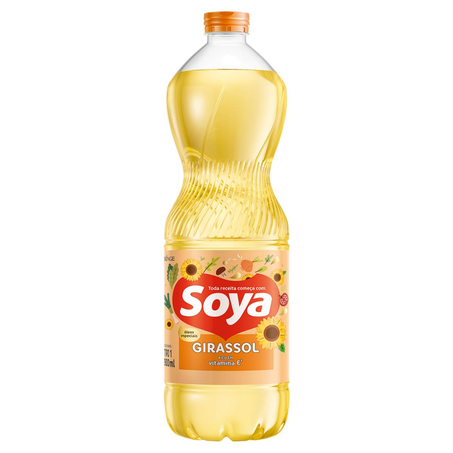 Óleo Soya 900ml - Girassol - Pet