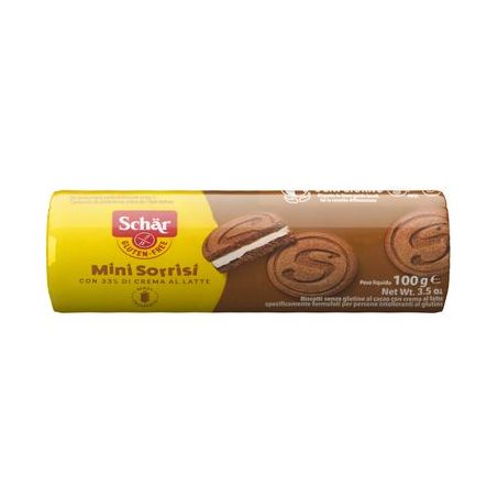 Biscoito Mini Sorrisi Schar 100g