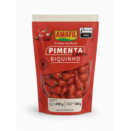 PIMENTA BIQUINHO EM CONSERVA 240G AMAFIL