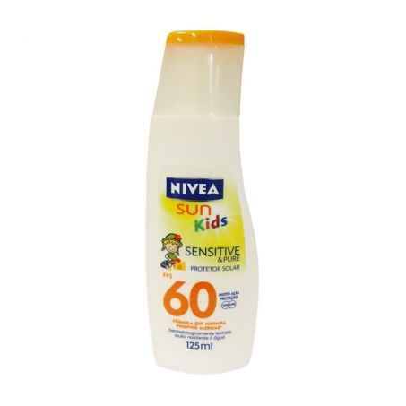 PROT SOLAR NIVEA KIDS FPS60 125ML SENSITIVE