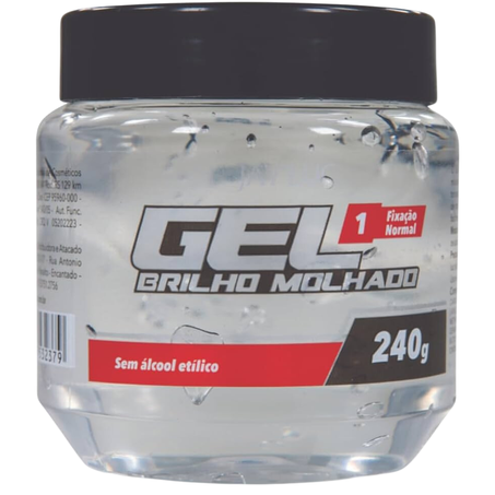 Gel capilar jayluc brilho m fixador medio 240g
