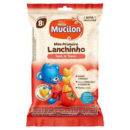 Biscoito Mucilon 35g - Sem Sal - Tomate