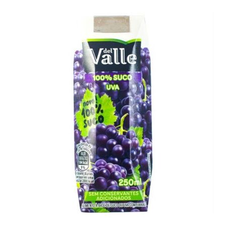 Suco del valle 250ml uva