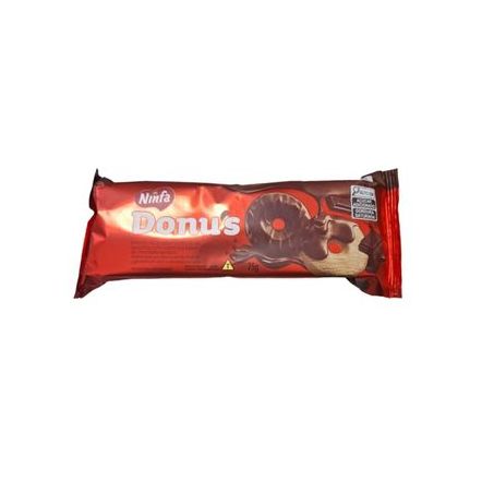 BISC NINFA DONU'S CHOC CRI SAL 75G