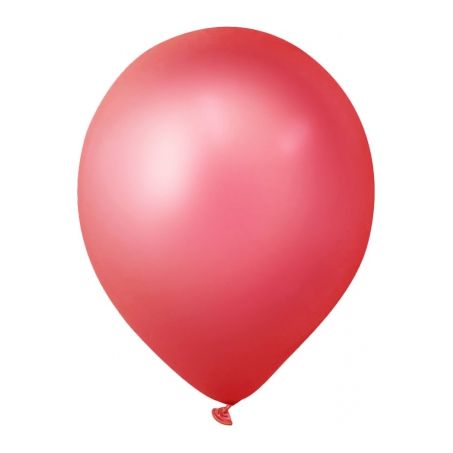 Balão liso vermelho start n7 com 30